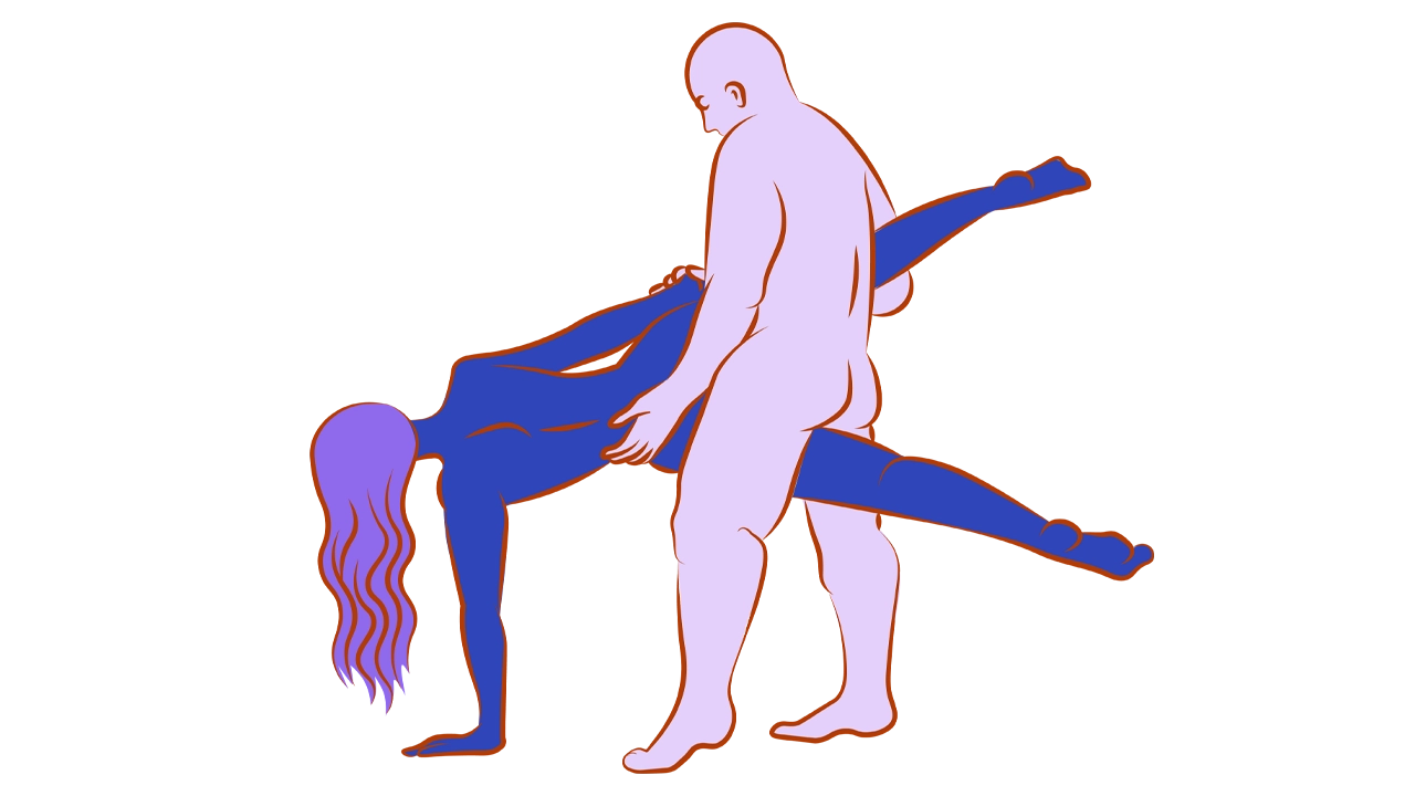 Sex Positions: The Ultimate Guide to Pleasure, Comfort & Connection 22 The pair of tongs sex position