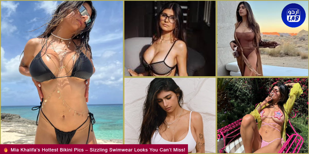 🔥 Mia Khalifa’s Hottest Bikini Pics – Sizzling Swimwear Looks You Can’t Miss!